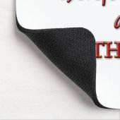 Ich denke, deshalb bin ich ein ATHEIST Mousepad (Ecke)