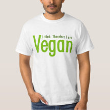 Ich denke. Deshalb bin ich vegan
