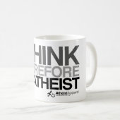 Ich denke deshalb Tasse (VorderseiteRechts)