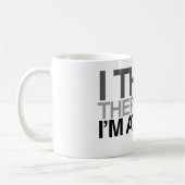 Ich denke deshalb Tasse (Links)