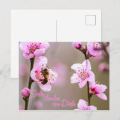 Ich denke dich! postkarte (Vorne/Hinten)