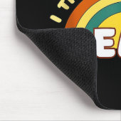Ich denke, du solltest Funny Rainbow Verlassen hab Mousepad (Ecke)