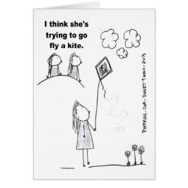 Ich denke, es versucht, einen Drachen zu fliegen