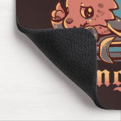 Ich denke, ich brauche eine lange Pause Mousepad (Ecke)