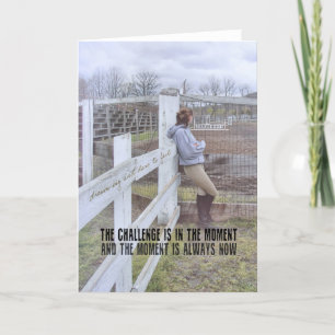 ICH DENKE, ICH KANN Grußkarte Dankeskarte