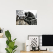 Ich denke, ich werde morgen aufschieben! poster (Heimbüro)
