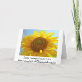 Ich denke jeden Tag an dich! Karten denken (Rückseite)