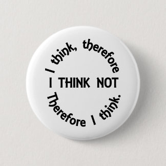 ICH DENKE KNOPF BUTTON