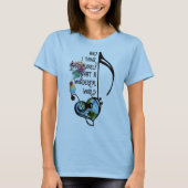 Ich denke mir, was für eine wunderbare Welt T-Shirt (Vorderseite)