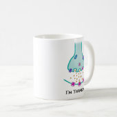 Ich denke Neuron Synapse Kaffeetasse (VorderseiteRechts)