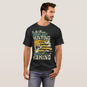 Ich denke nicht immer an die Jagd - Wildtiere D T-Shirt (Vorne ganz)