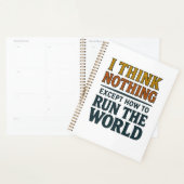 Ich denke Nichts - Regiere die Welt Planer (Anzeige)