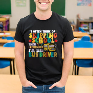 Ich denke oft daran, den lustigen Busfahrer der Sc T-Shirt