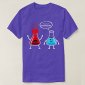 Ich denke, Sie überreagieren die Funny Nerd Chemis T-Shirt (Design vorne)