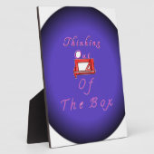 Ich denke über die Kiste hinaus. Fotoplatte (Seite)