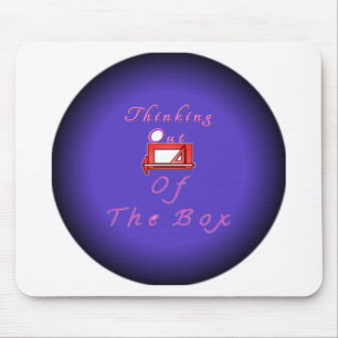 Ich denke über die Kiste hinaus. Mousepad