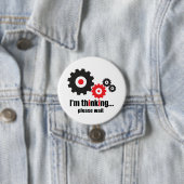 Ich denke, warten Sie bitte. Button (Beispiel)