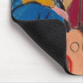 Ich denke, wie wunderschön die Blume von Matisse s Mousepad (Ecke)