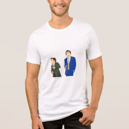"Ich denke, wir haben hier einen Gewinner Trig" Tri-Blend Shirt