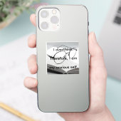 Ich denke zu viel nach aufkleber (Telefon)