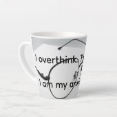 Ich denke zu viel nach milchtasse (Linke Ecke)