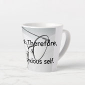 Ich denke zu viel nach milchtasse (Rechte Ecke)