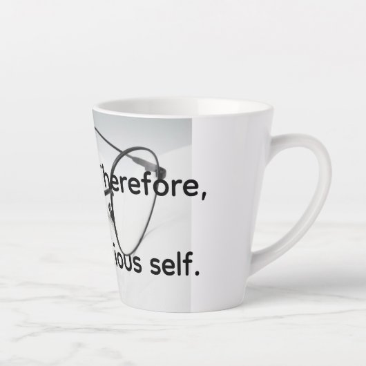 Ich denke zu viel nach milchtasse (Rechts)
