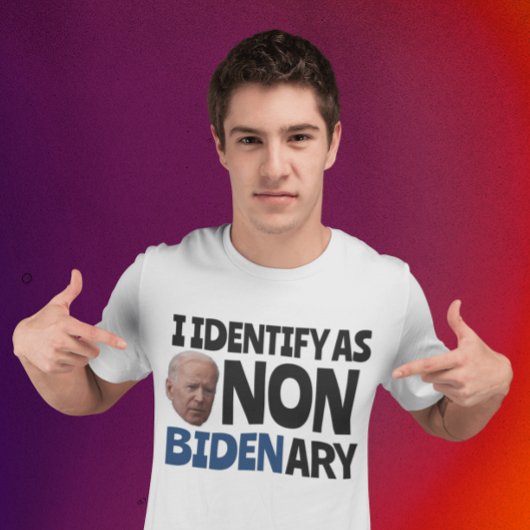ICH DENTIFIZIERE ALS NICHT BIDENÄRER GEFÄHRDETER T T-Shirt