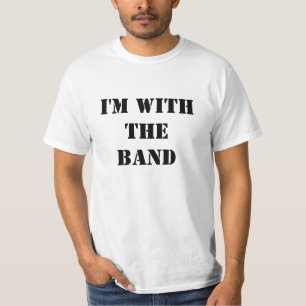 Ich der Frauen bin mit dem Band T-Shirt