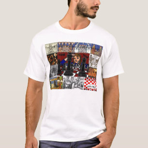 Ich Der Schachspieler & Schachgeschichte T-Shirt