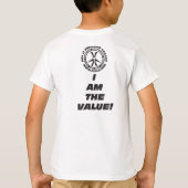 Ich des Kindes bin ein Mensch-T - Shirt (Rückseite)