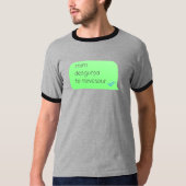 Ich desgurpa du nevosour T-Shirt (Vorderseite)