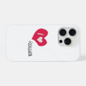 „Ich❤️Dich Herz – Süßes romantisches Geschenkdesig iPhone Hülle (Rückseite (Horizontal))