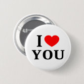 ICH ❤️ DICH ICH LIEBE DICH ICH HERZ DICH BUTTON (Vorne & Hinten)