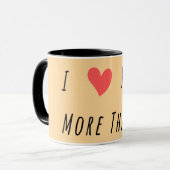 Ich dich mehr als Sushi Tasse (Vorderseite Links)