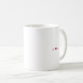 ich ❤️ dich Tasse  (VorderseiteRechts)