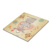 Ich dich zum Mond und zurück Fliese (Seite)