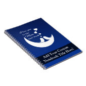 Ich dich zum Mond und zurück Notizblock (Rechte Seite)