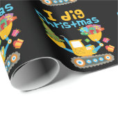 Ich Dick Weihnachtsgrabmal Xmas Geschenkpapier (Rolleneckpunkt)