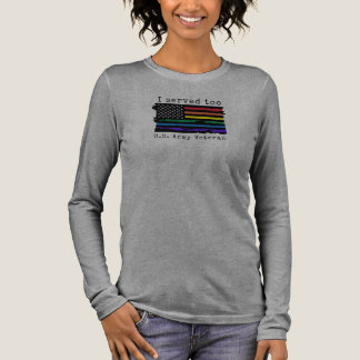 Ich diente auch - Soldat der Armee Tri-Blend Shirt