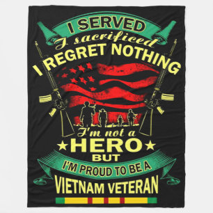 ICH DIENTE FLEECEDECKE