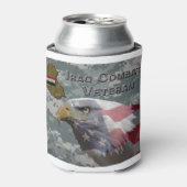 Ich diente - Irag Combat Veteran Dosenkühler (Kanne Vorderseite)