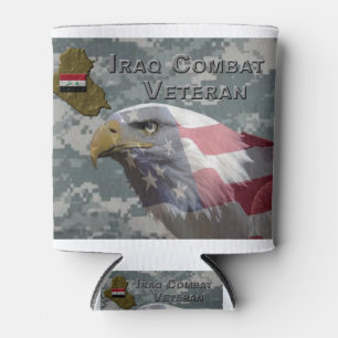 Ich diente - Irag Combat Veteran Dosenkühler