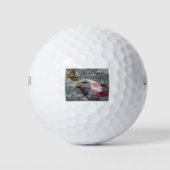 Ich diente - Irag Combat Veteran Golfball (Vorderseite)