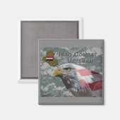 Ich diente - Irag Combat Veteran Magnet (Vorderseite/Rückseite)
