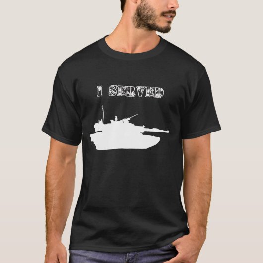 Ich diente: M1 Abrams T-Shirt (Vorderseite)