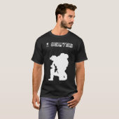 Ich diente: Soldat T-Shirt (Vorne ganz)