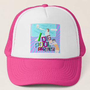 Ich Dig Pool Party! Truckerkappe