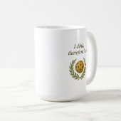 Ich dinke, also bin ich Premium Kaffeetasse (VorderseiteRechts)