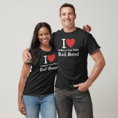 Ich ❤️ dir helfen mit Bail Bond CUSTOM Men's T-Shirt (Unisex)